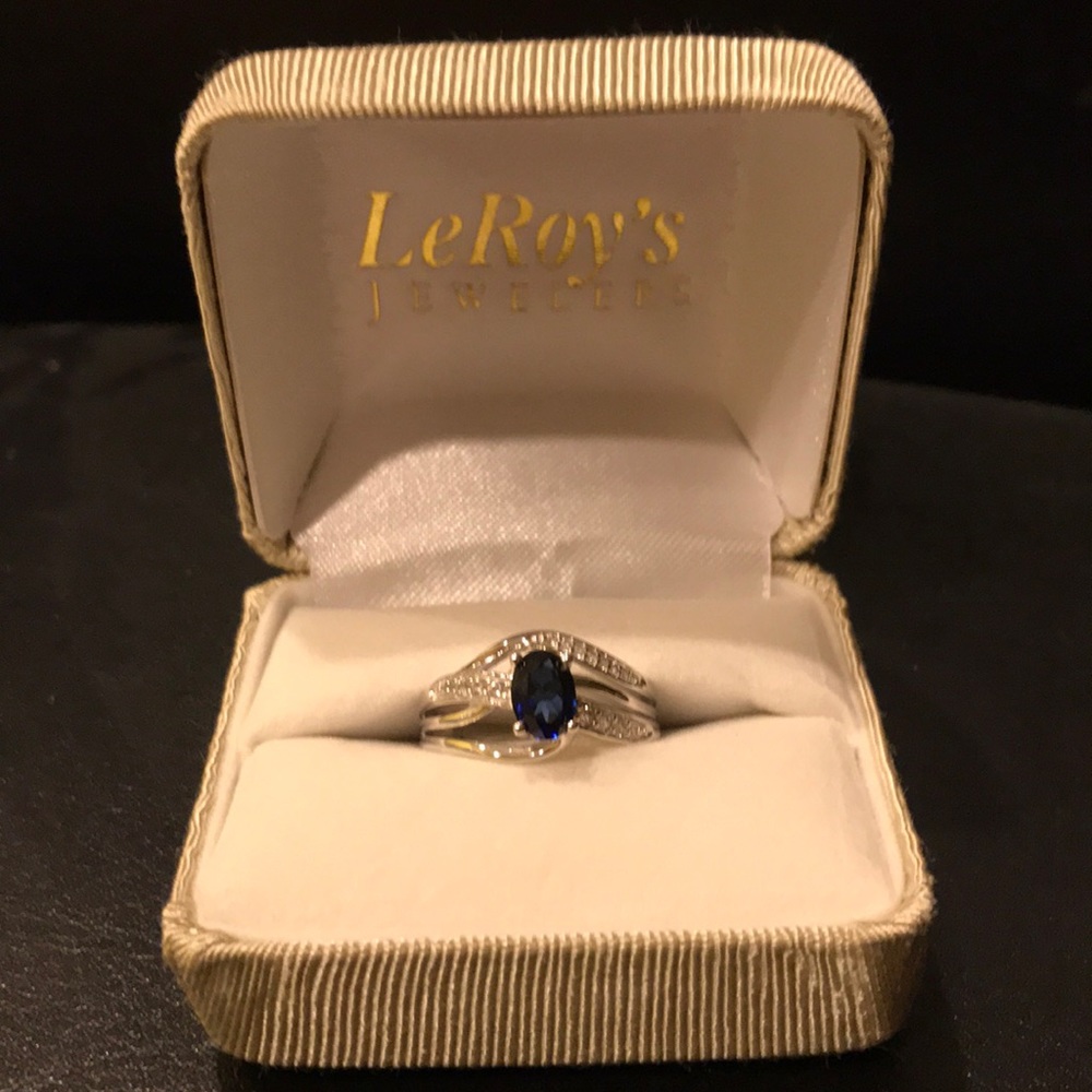 SOLD NWOT LeRoy Jeweler’s Sapphire Ring